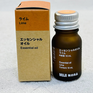 【未使用】【送料無料】無印良品 エッセンシャルオイル ライム 10mL 44294710※メール便でお送りします【代引き不可】