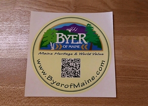 レア！BYER of Maine バイヤー ステッカー 送料80円で♪　