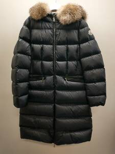 MONCLER モンクレール ダウンコート BOEDIC サイズ2 ブラック レディース冬物 ハンガー付