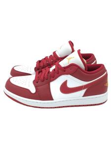 NIKE◆AIR JORDAN 1 LOW_エアジョーダン 1 ロー/28.5cm/RED