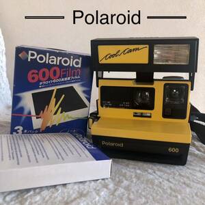 ポラロイドカメラ・ポラロイド600高感度フィルム　貴重Polaroid社 終了につきレア！
