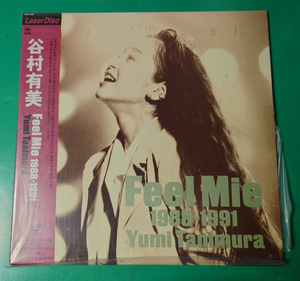 LD 谷村有美　Feel Mie 1988-1991　Yumi　Tanimura　SRLM280　ライブ　音楽　 レーザーディスク　帯付き