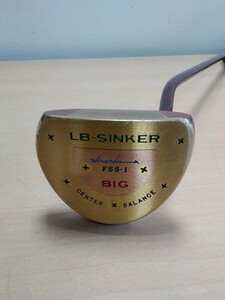 HONMA LB-SINKER FSS-1 BIG パター 本間ゴルフ ヤフオクのみ出品 商品説明必読