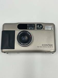 ★ CONTAX コンタックス T2 Carl Zeiss Sonnar 2.8/38 T＊ チタンシルバー フィルムカメラ 動作確認済み