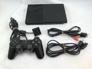 SONY PlayStation 2 PS2 SCPH-90000 通電 電源OK ジャンク #199051-52