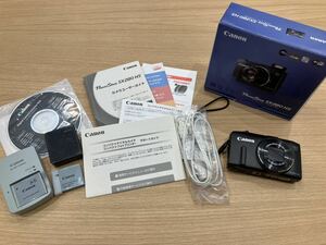 A【5D8】Canon キャノン　Power Shot SX280 HS カメラ　コンパクト　デジタルカメラ　ブラック　箱付き　