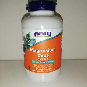 マグネシウム 400mg アスパラギン酸 180粒 NOW Foods ナウフーズ【新品・送料込】