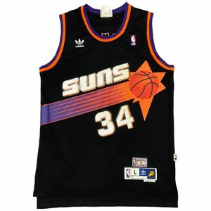 adidas NBA PHOENIX SUNS ゲームシャツ L チーム ユニフォーム バスケ アディダス フェニックス サンズ チャールズ バークレー BARKLEY 34