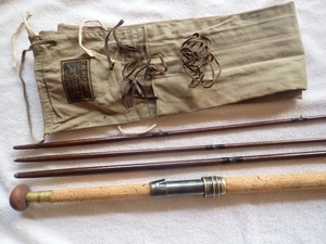 ★☆Charles Playfair, Grants Vibration Rod. 14ft.3pc 2tip. オリジナルロッドソック付き　超レア！！☆★