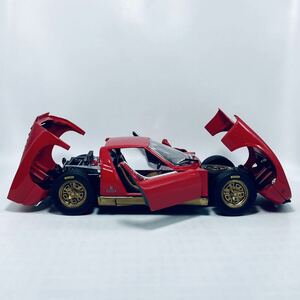 絶版品 ANSON 1/18 LAMBORGHINI MIURA P400 ROSSO ランボルギーニ・ミウラ