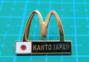 マクドナルド KANTO JAPAN ピンバッジ