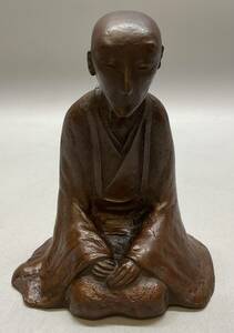良寛 仏像 仏教美術 置物 彫刻 銅製 詩人 歌人 出雲崎 