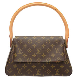 美品 ルイ ヴィトン モノグラム ミニルーピング M51147 ハンドバッグ バッグ LV 0015 LOUIS VUITTON