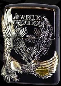 送料無料 ZIPPO[ジッポー] HARLEY-DAVIDSON(ハーレーダビッドソン)イーグルメタル HDP-18