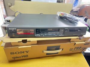 美品　SONY ソニー EV-PR2 NTSC Hi8 ビデオカセットレコーダー Hi-Fiステレオ 元箱付き