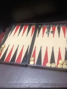 【ボードゲームバックギャモン】中古Backgammon マグネット　トラベル【23/09 RD1】