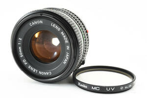 キャノン レンズ Canon New FD NFD 50mm f/2 Standard MF Standard Lens 100008