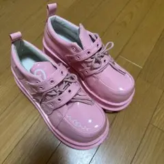 厚底ブーツ ピンク