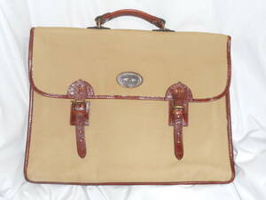 英国製 TERRA NOVA CLASSIC 書類鞄 バック カバン テラノヴァ　クラシックスタイル　テラノバ　コットンビジネスバッグ　通勤カバン