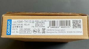 国内翌日発送！新品 未使用【税込★Ｔ番号適格請求】OMRON オムロン K8AK-TH11S 100-240VAC 温度警報器 ６ヶ月保証