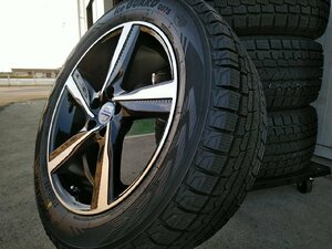 12月入荷 国産スタッドレス タイヤホイールセット 新品4本セット YOKOHAMA スタッドレス アイスガード 235/55R18 VOLVO ボルボ XC90クロス
