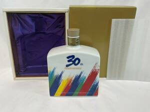 □SUNTORY WHISKY YAMAZAKI サントリー山崎10年 企業30周年記念ボトル 600ml 40% ボトル重量1096g 非売品 外箱 未開栓