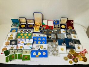 kmj07▼メダル コイン 記念メダル 記念品 コレクション 約6㎏以上大量おまとめ▼