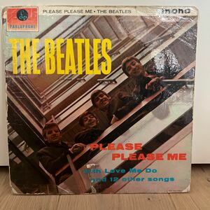 UKオリジナルモノ　マト両面1N(1MD, 1AM) The Beatles Please please me ビートルズ プリーズプリーズミー　PMC1202 LP レコード　mono