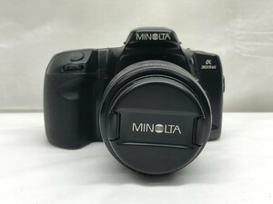 【動作未確認】 MINOLTA ミノルタ α 303si 一眼レフ フィルムカメラ 28-80mm 1:4（22）-5.6