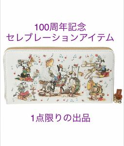 1点限り完売必至　ディズニー100周年記念アイテム　キャラクター財布・ウォレット　ミッキー マウス　ディズニーランド　長財布　disney100