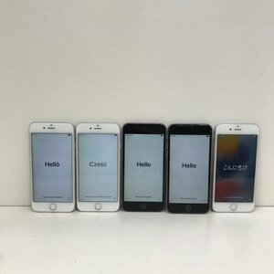 【ジャンク品】Apple iPhone 5点セット 64GB MKQN2J/A MKQP2J/A A1688 スペースグレイ 利用制限 au docomo SoftBank〇 231025SK221063