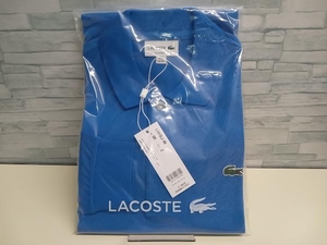 美品 LACOSTE ラコステ L1312LJ-99 長袖 ポロシャツ ブルー クラシックフィット 新品タグ付き