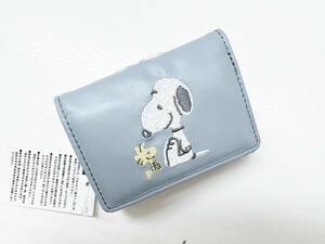 未使用品　美品　カミオジャパン　スヌーピー　がま口　三つ折り財布 コンパクトウォレット