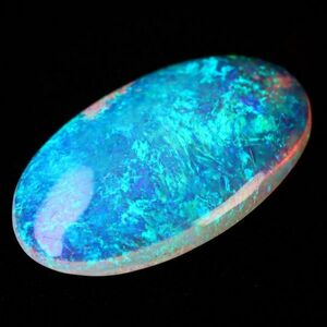 1.640ct 天然ホワイトオパール オーストラリア 高品質 遊色抜群 〔Australia White opal jewelry natural ナチュラル loose ルース〕