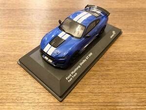新品 オリジナルパッケージ付き 1/43 ソリド 新型 米フォード シェルビー マスタング GT500 ブルーメタリック
