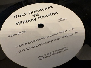 12”★UGLY DUCKLING VS WHITNEY HOUSTON / SAME / マッシュアップ / RIO DE JANEIRO / WHATCHULOOKINAT