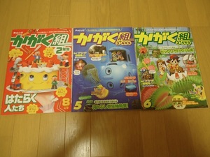 チャレンジ　読み物　かがく組　2年生８月、３、4年生5月、6月　３冊