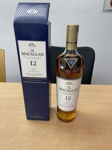 未開栓 未開封 The MACALLAN ザ・マッカラン 12年 ダブルカスク ウイスキー シングルモルト 700ml 40% 箱付 1本