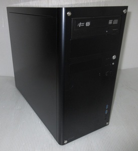 abee J08R SME-J08R-BK ブラック Micro-ATX PC ケース 中古品