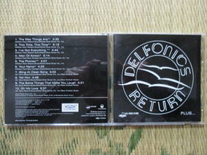 CD The Delfonics「RETURN PLUS ...」国内盤 PCD-5343 帯無し 盤・ジャケット・解説とも綺麗 