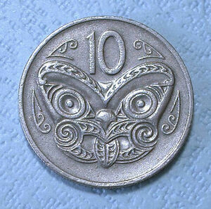 ニュージーランド硬貨 １０セント（１９７８年発行）