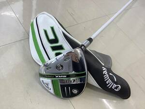 149◆Callaway EPIC MAX FAST ウィメンズ フェアウェイウッド 3W ELDIO 40 A クラブ 右きき用 カバー付き