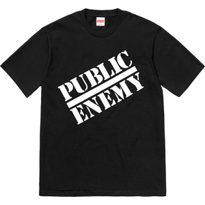 送料無料 Mサイズ 18ss Supreme Undercover Public Enemy Tee Black 黒 シュプリーム アンダーカバー Tシャツ コラボ