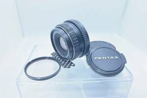 【動作確認済】【外観極上品、光学良好】広角単焦点レンズ ペンタックス SMC PENTAX-M 28mm F2.8　フィルター装着（SKYLIGHT SMC　49ｍｍ）