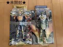 【未開封】 仮面ライダー　鎧武　龍玄　ソフビフィギュインブリスター