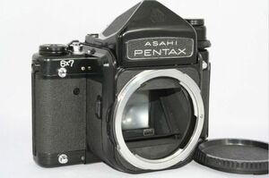美品 PENTAX 6x7 ミラーアップ TTL ファインダー 中判カメラ