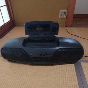 Panasonic パナソニック RX-DT707 バブルラジカセ コブラトップ CD TAPE AM FM 