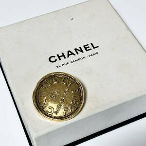 CHANEL シャネル カンボン ゴールド ヴィンテージ ブローチ☆