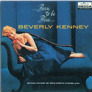 Beverly Kenney /Born To Be Blue【20bitK2 HQ CDジャズヴォーカル MVCZ-45 紙ジャケット】1959年CD化1994年*ベヴァリー・ケニー
