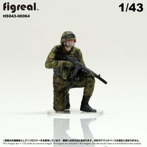 HS043-00064 figreal 陸上自衛隊 1/43 JGSDF 高精細フィギュア